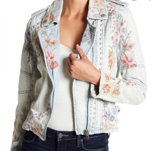 blanknyc embroidered jacket